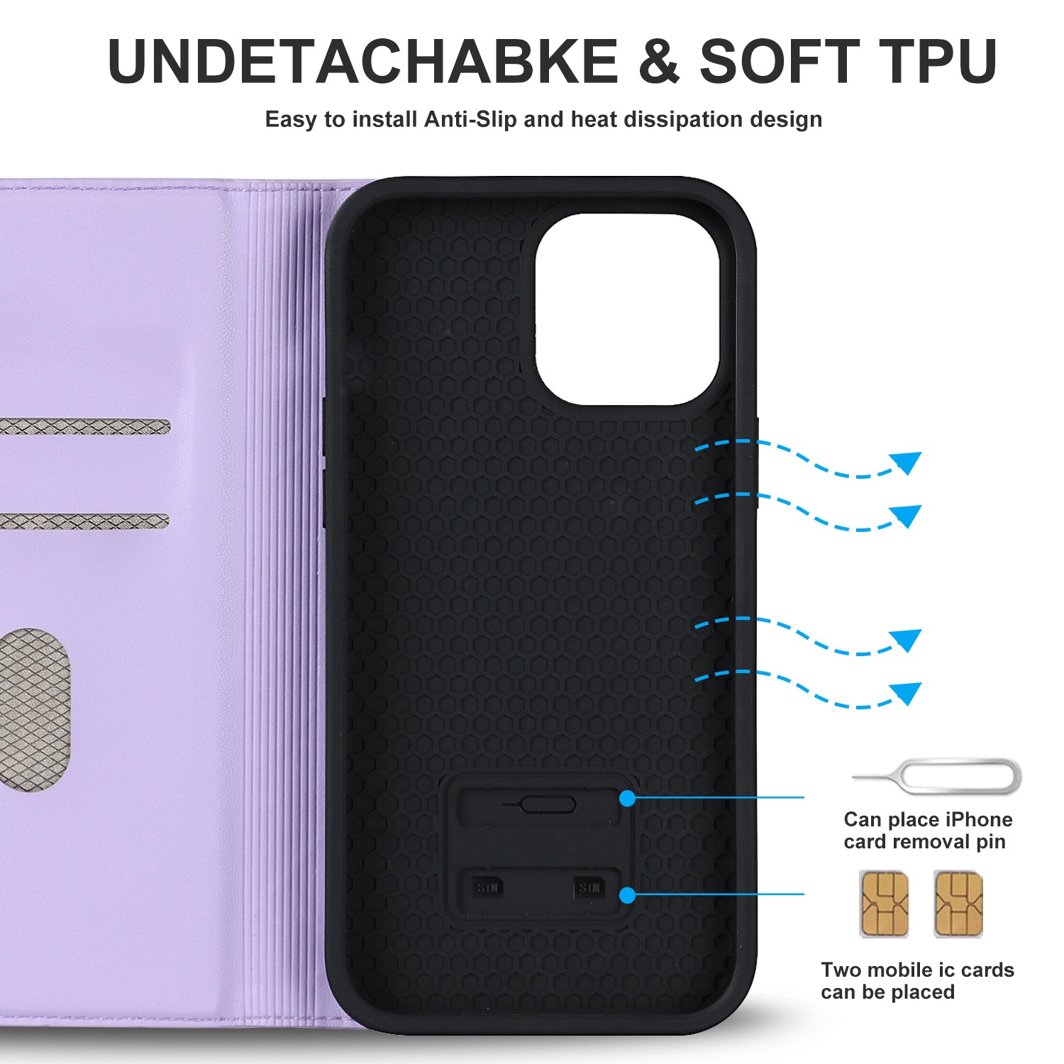 Phone Leather Case for iPhone 14 Plus Stand RFID Blocking Card Holder Phone Cover Compatible with MagSafe Phone Leather Case for iPhone 14 Plus Stand RFID Blocking Card Holder Phone Cover Compatible with MagSafe